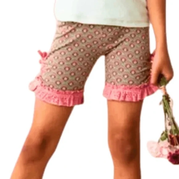 Matilda Jane Lucille Rainbow Print Shorties Girls Bloomers Sz 12-18 Months - Picture 4 of 9